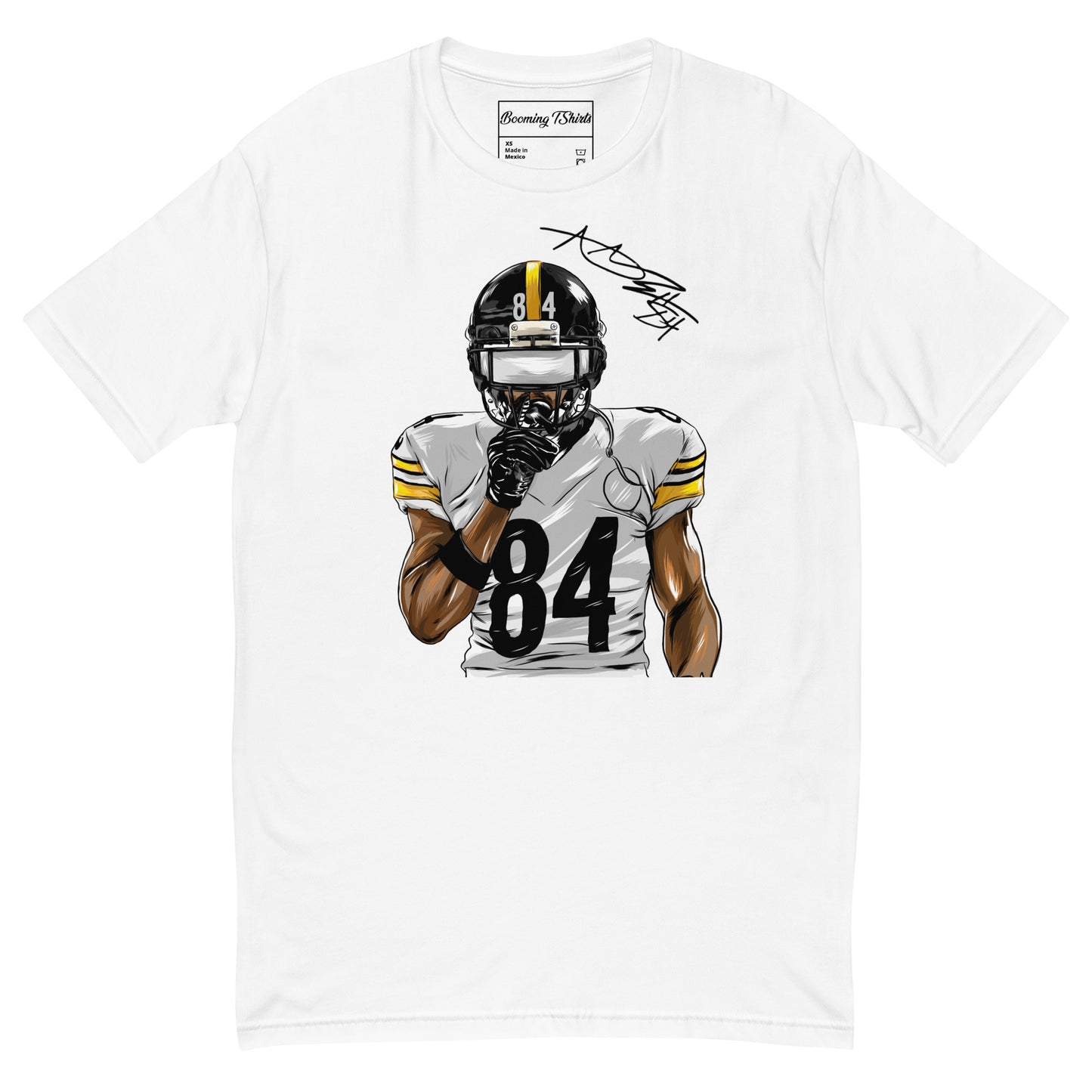 Premium Official Licensed Pittsburgh Steelers Antonio Brown NFL Tshirt For Men