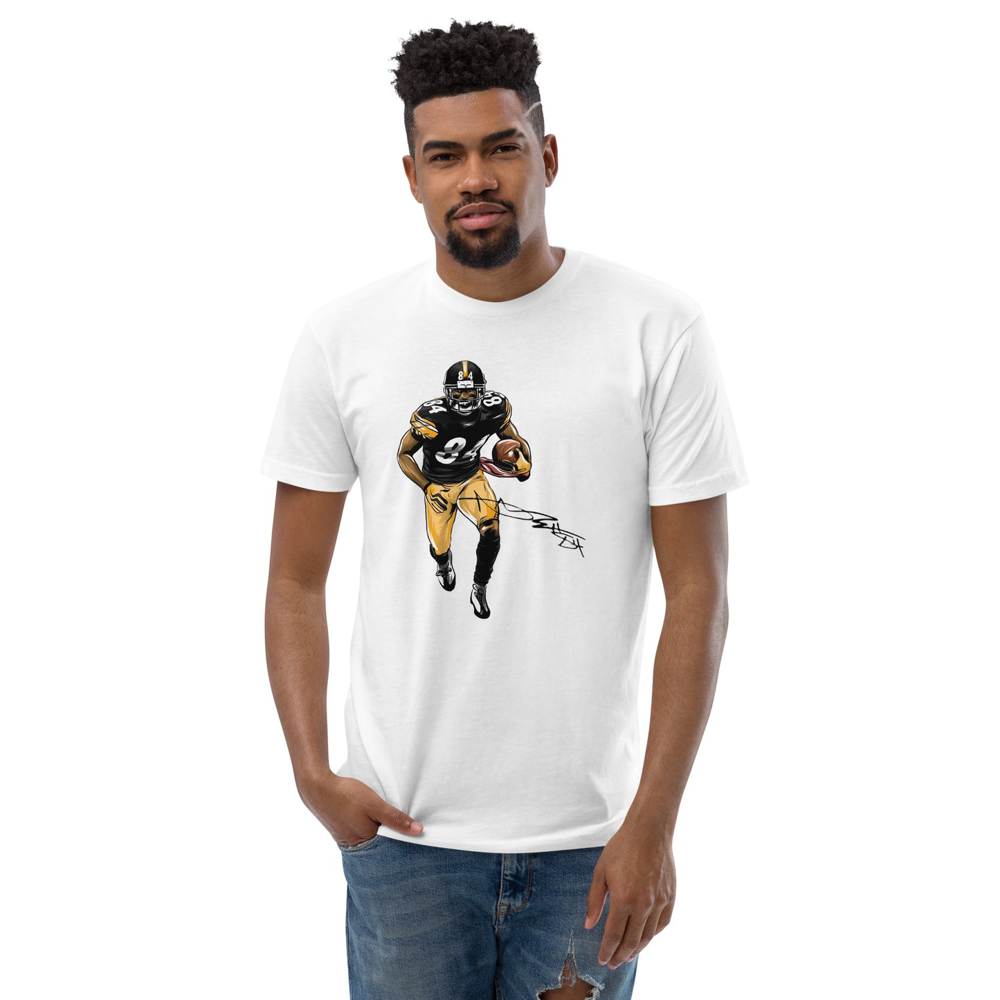 Official Licensed Pittsburgh Steelers Antonio Brown NFL Tshirt For Men