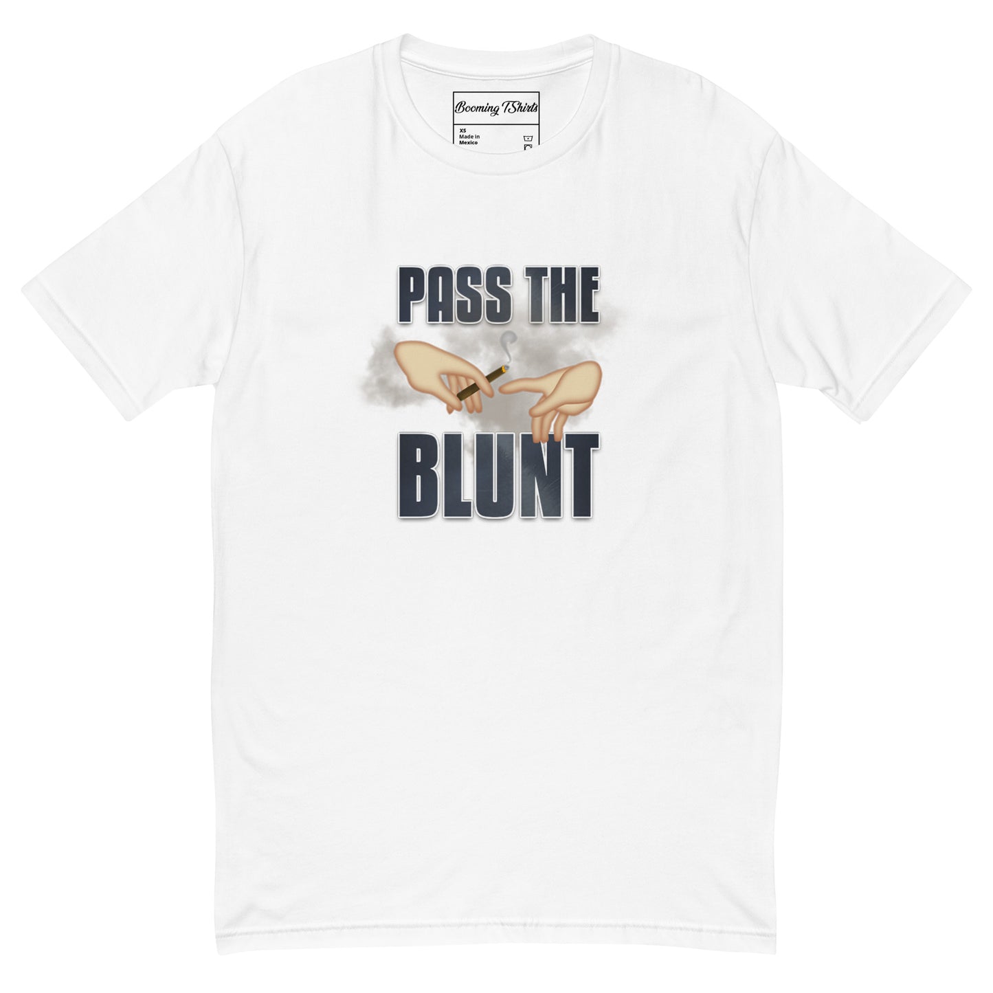 Emoji Weed Cannabis Sativa Indica Blunt Joint Bong Dispensary Festival Fun Tshirt